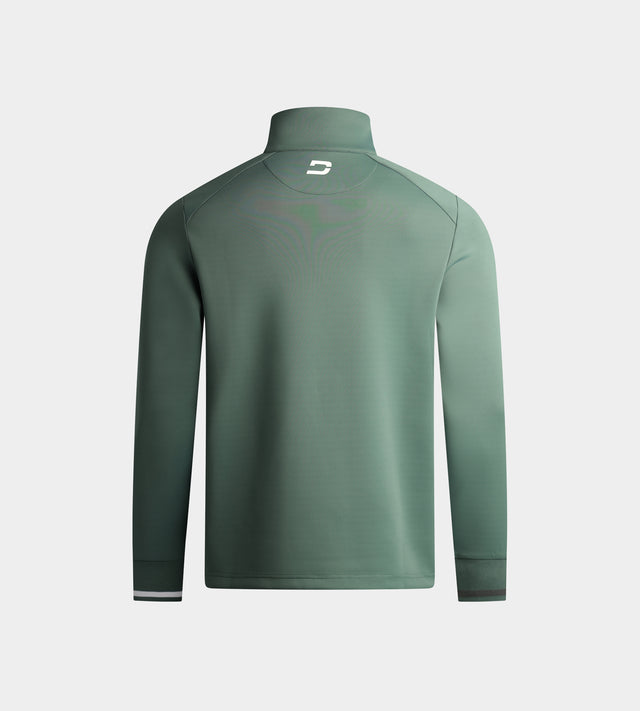 KIDS HALF N HALF MIDLAYER - SALVIA