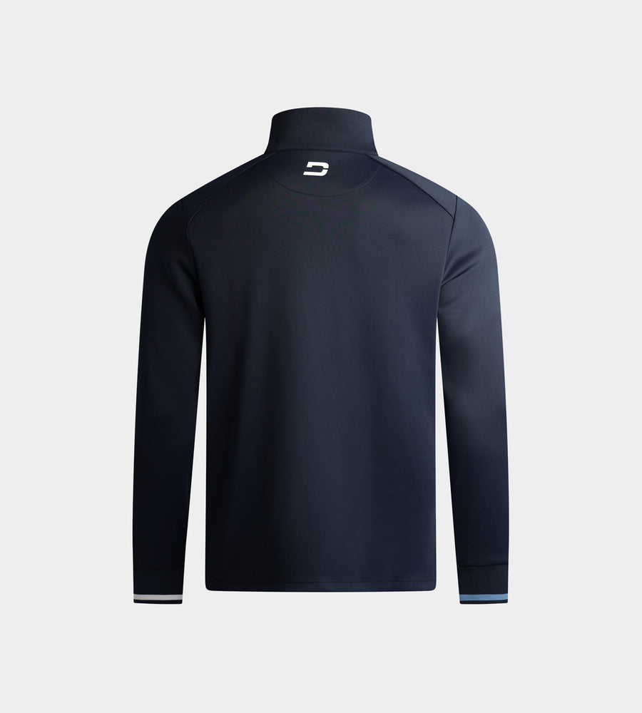 KIDS HALF N HALF MIDLAYER - NAVY