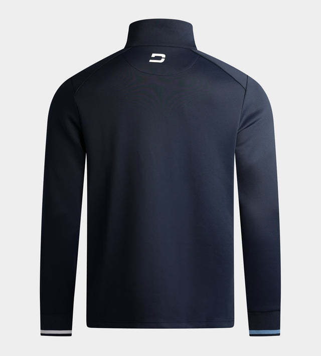 HALF N HALF MIDLAYER - MARINE