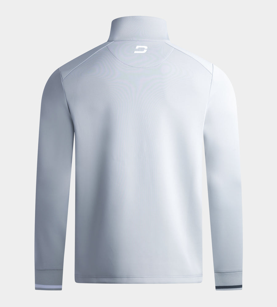 HALF N HALF MIDLAYER - GREY