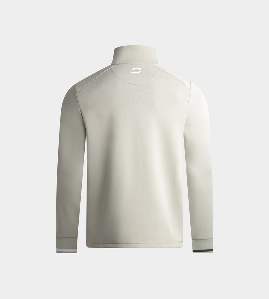 KIDS HALF N HALF MIDLAYER - GRIGIO