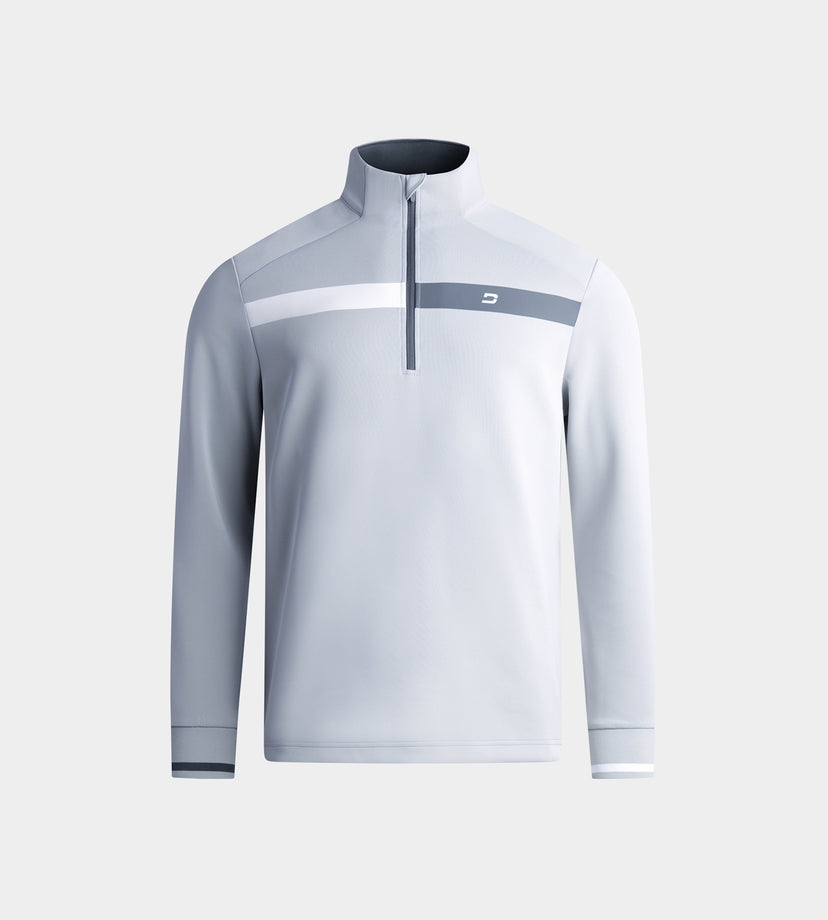 KIDS HALF N HALF MIDLAYER - GREY