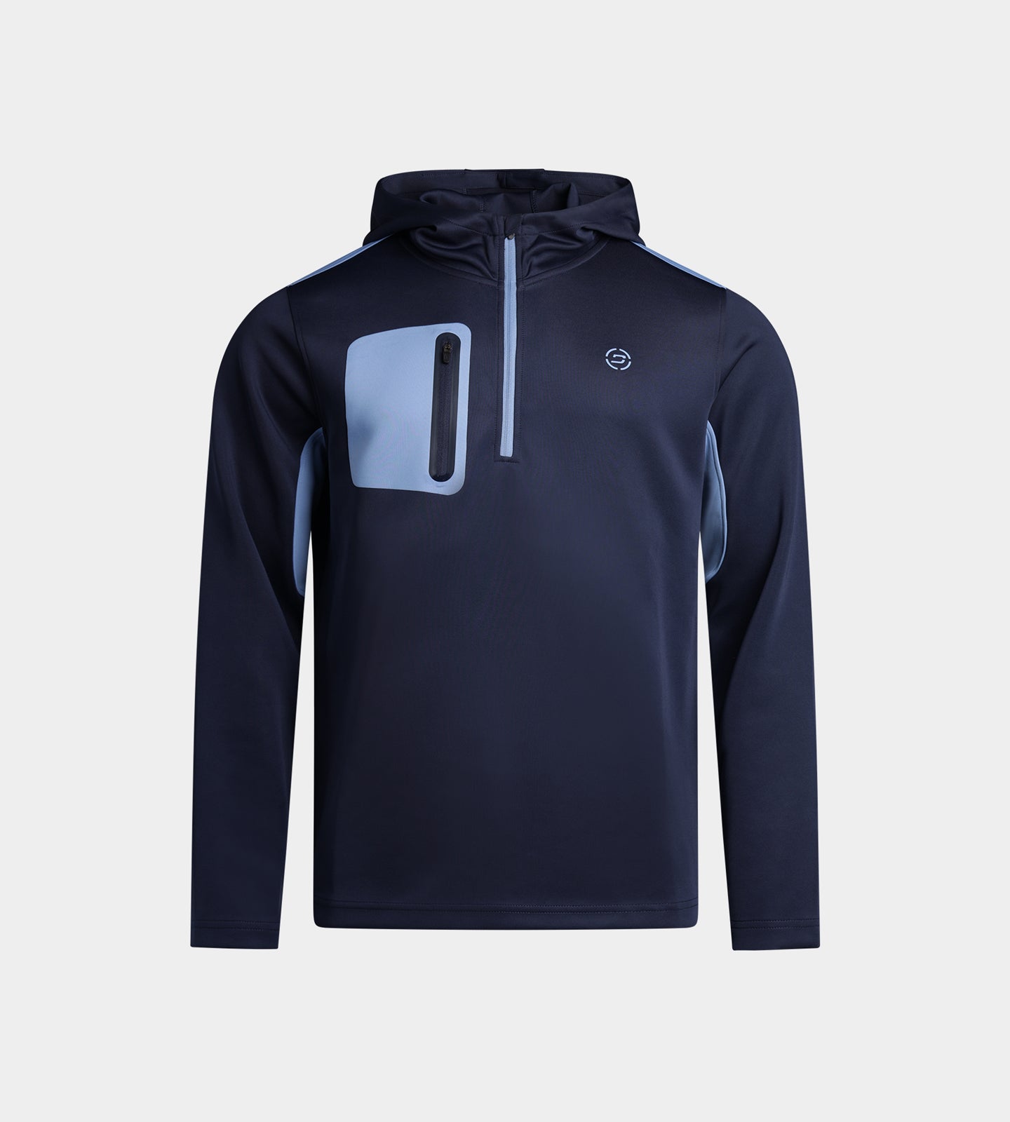 KIDS HELIOS HOODIE - MARINEBLAUW