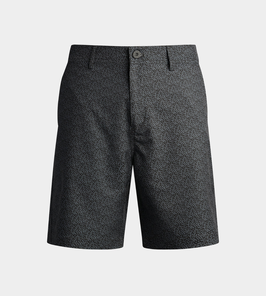 HERITAGE ABSTRACT SHORTS - ZWART