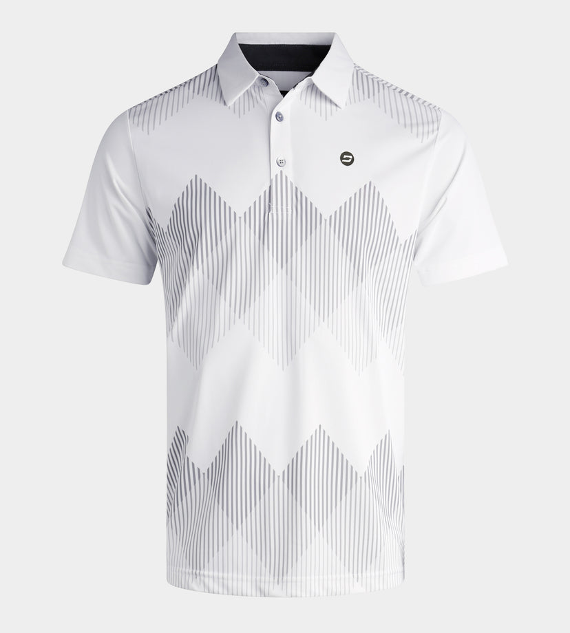 HEX POLO - WHITE