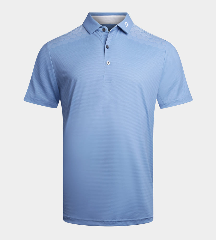 HEXA PERFORMANCE POLO - DENIM