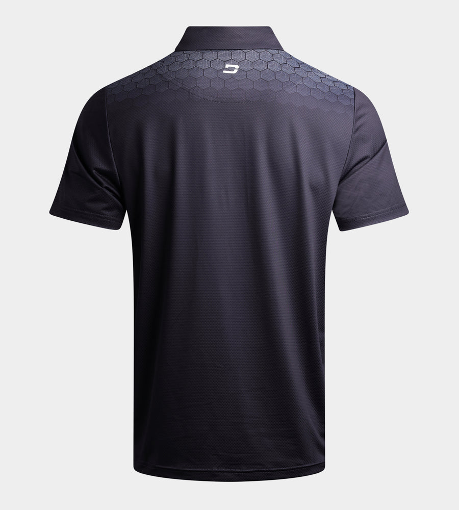 HEXA PERFORMANCE POLO - BLACK