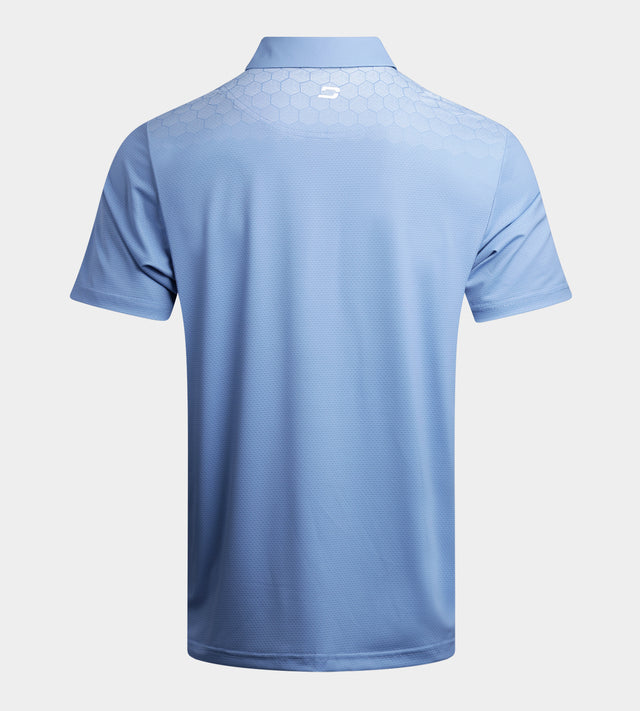 HEXA PERFORMANCE POLO - DENIM