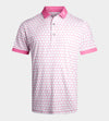 HEXA PREPPY POLO - WEISS/ROSA