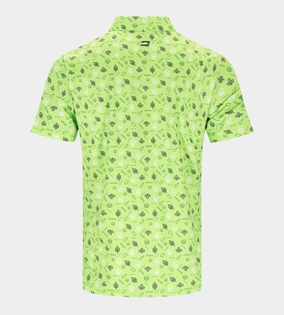 HOPS N BARLEY POLO - LIME