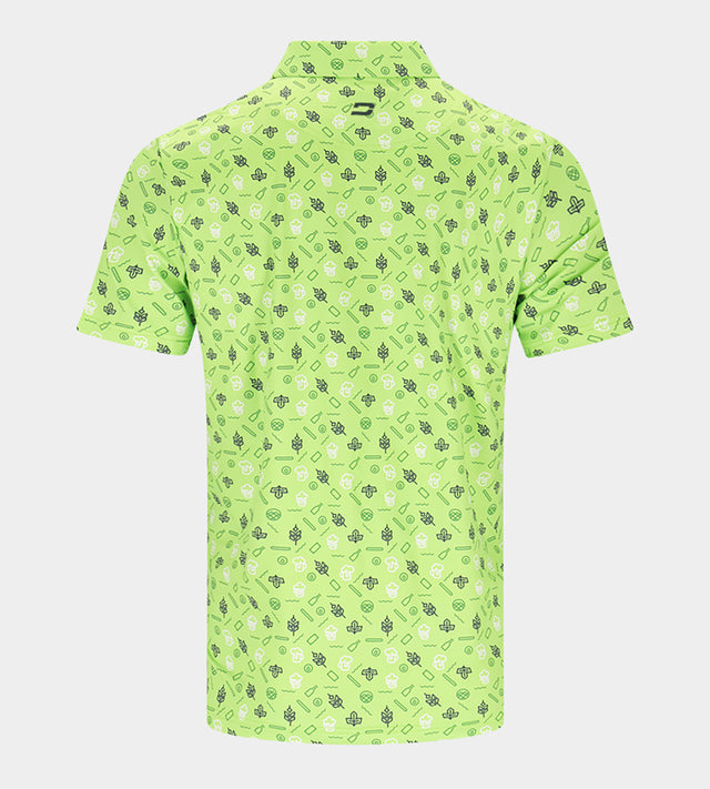 HOPS N BARLEY POLO - LIME