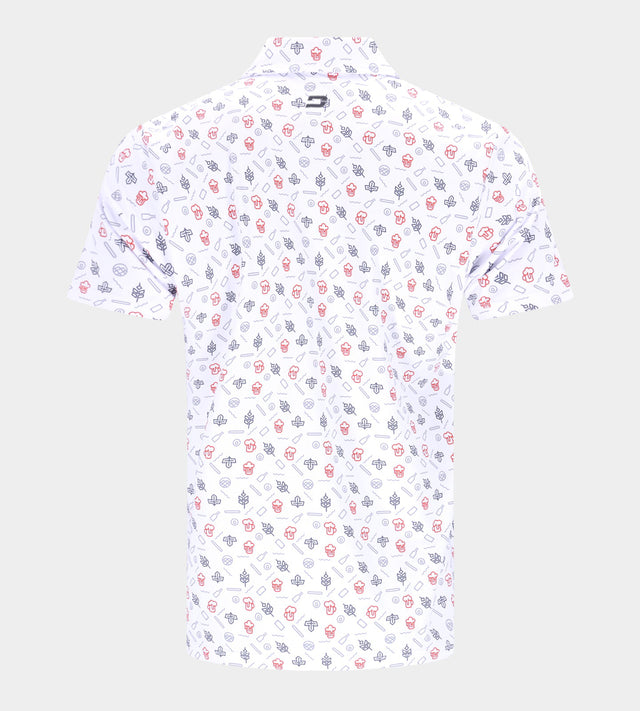 HOPS N BARLEY POLO - BLANCO