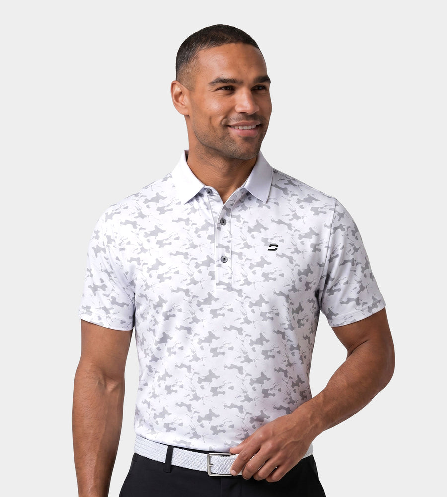 INKED POLO - WHITE