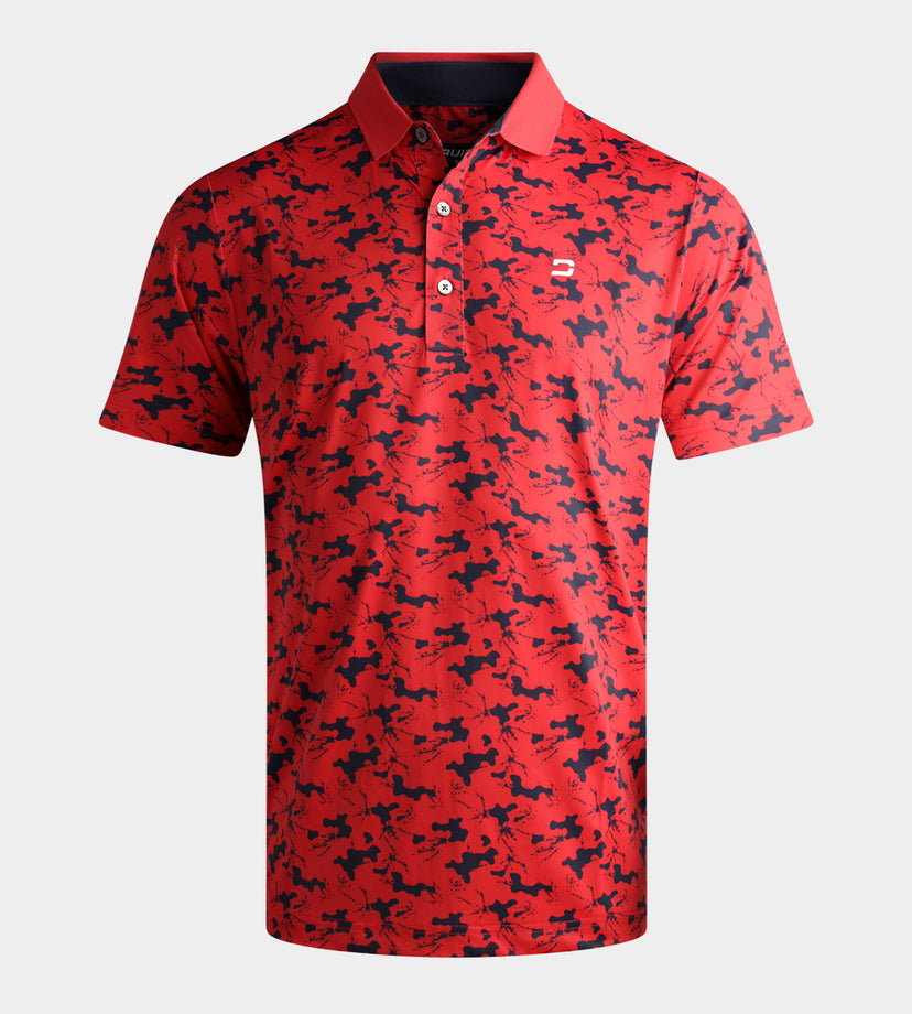 INKED POLO - ROT