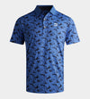 INKED POLO - BLAU