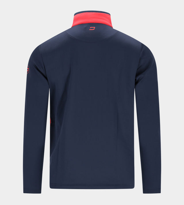 INSULA JACKET - MARINE / ROUGE