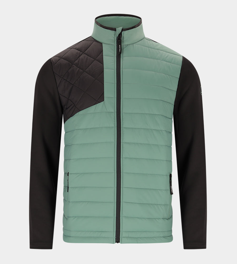 INSULA JACKET - NOIR / SAUGE