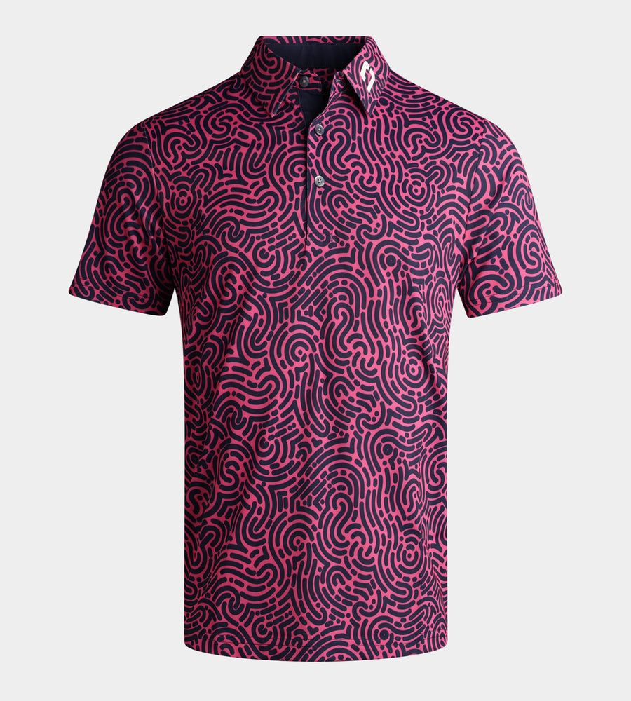 JUMBLE POLO - PINK