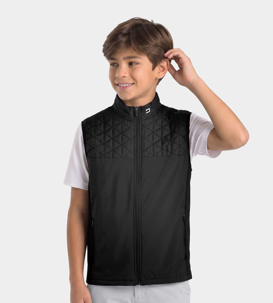KIDS APOLLO GILET - NOIR