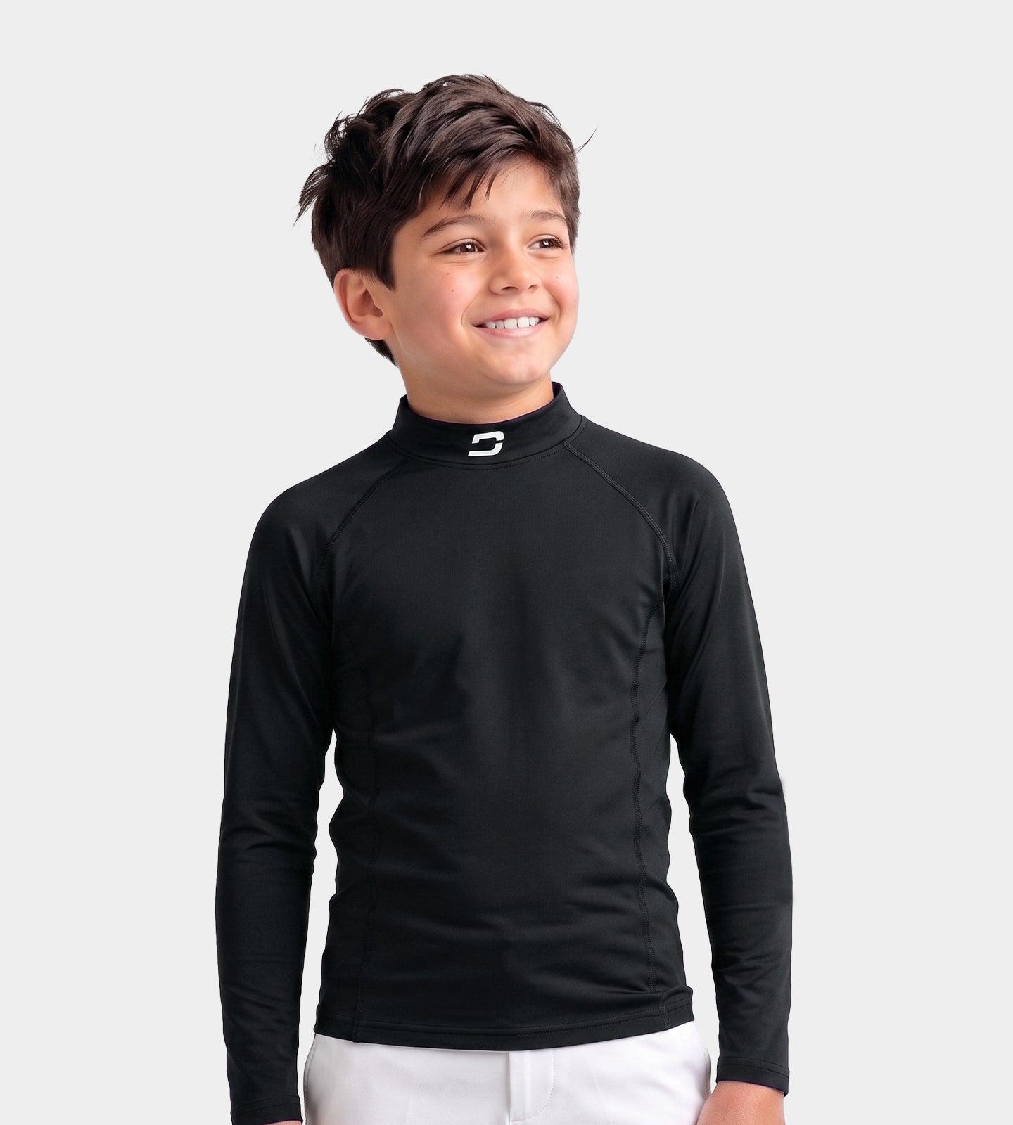KIDS CREW BASELAYER - NERO