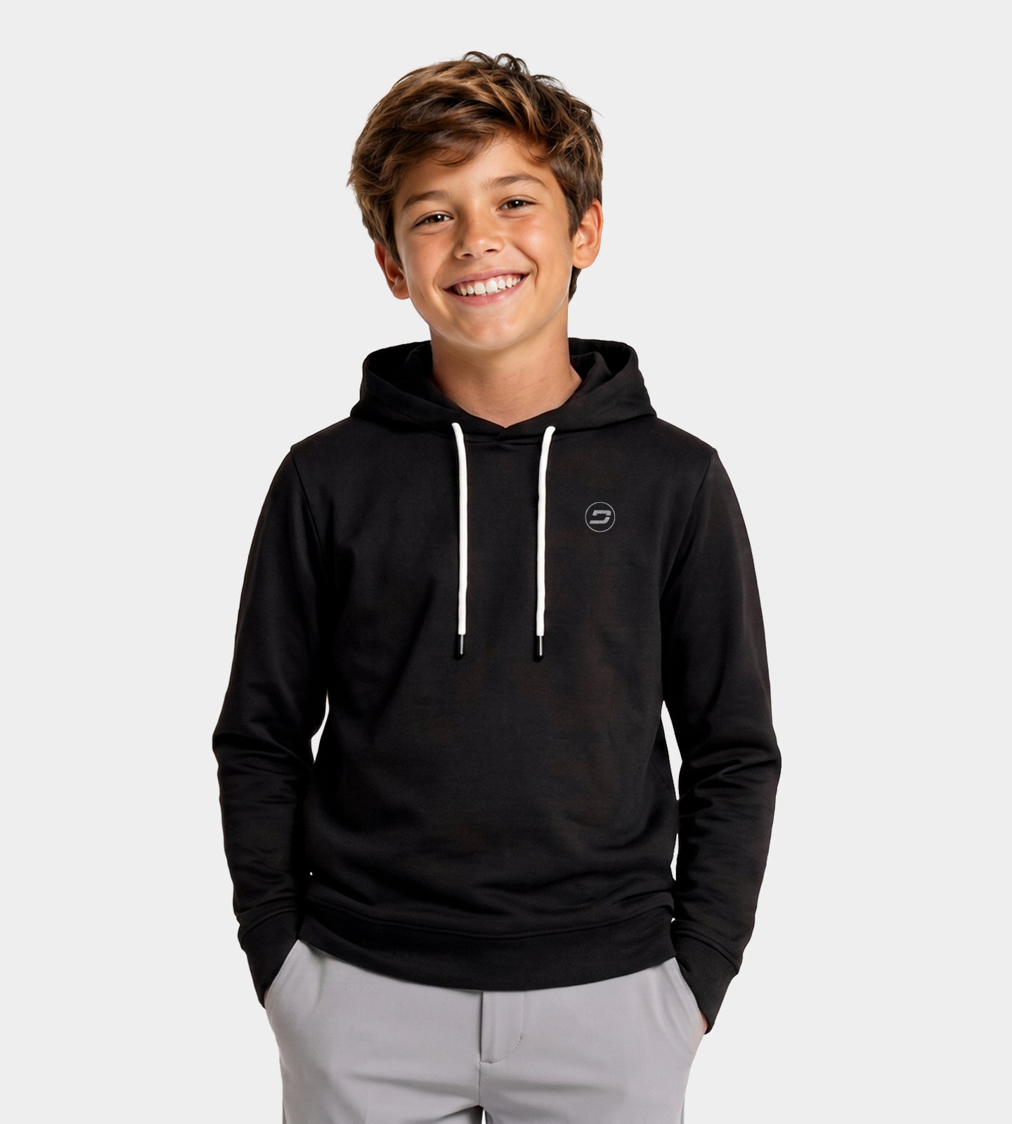 KIDS HESSIE HOODIE -ZWART