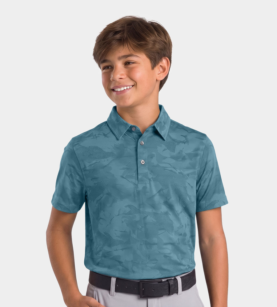 KIDS HORIZON POLO - VERDE