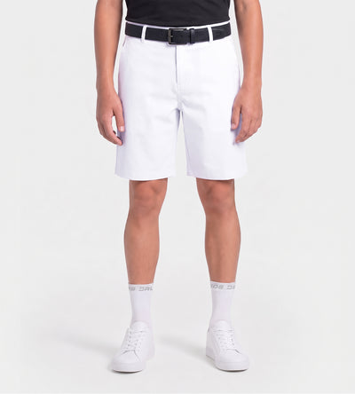KIDS PREMIUM TOUR SHORTS - WHITE
