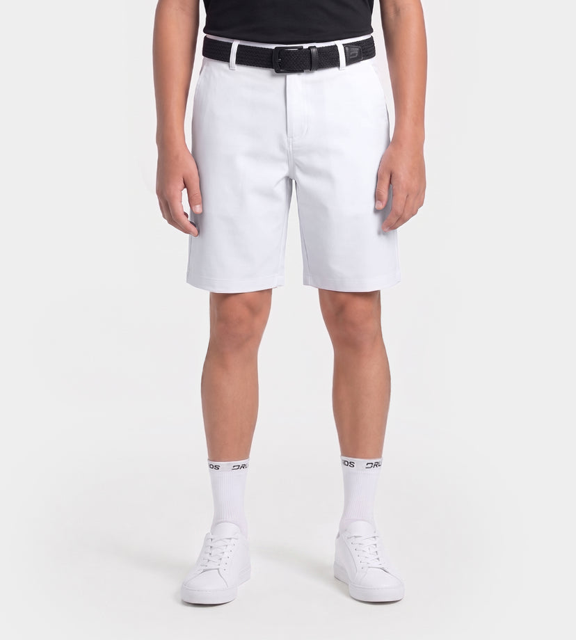KIDS PREMIUM TOUR SHORTS - BIANCO