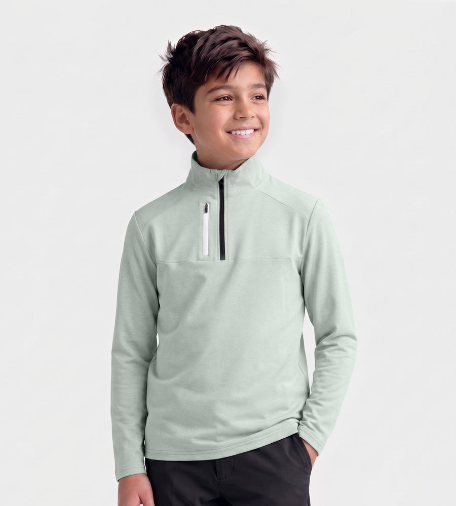 KIDS PRO RANGE MIDLAYER - SAGE
