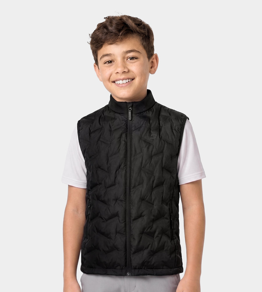 KIDS SCANDY GILET - SCHWARZ