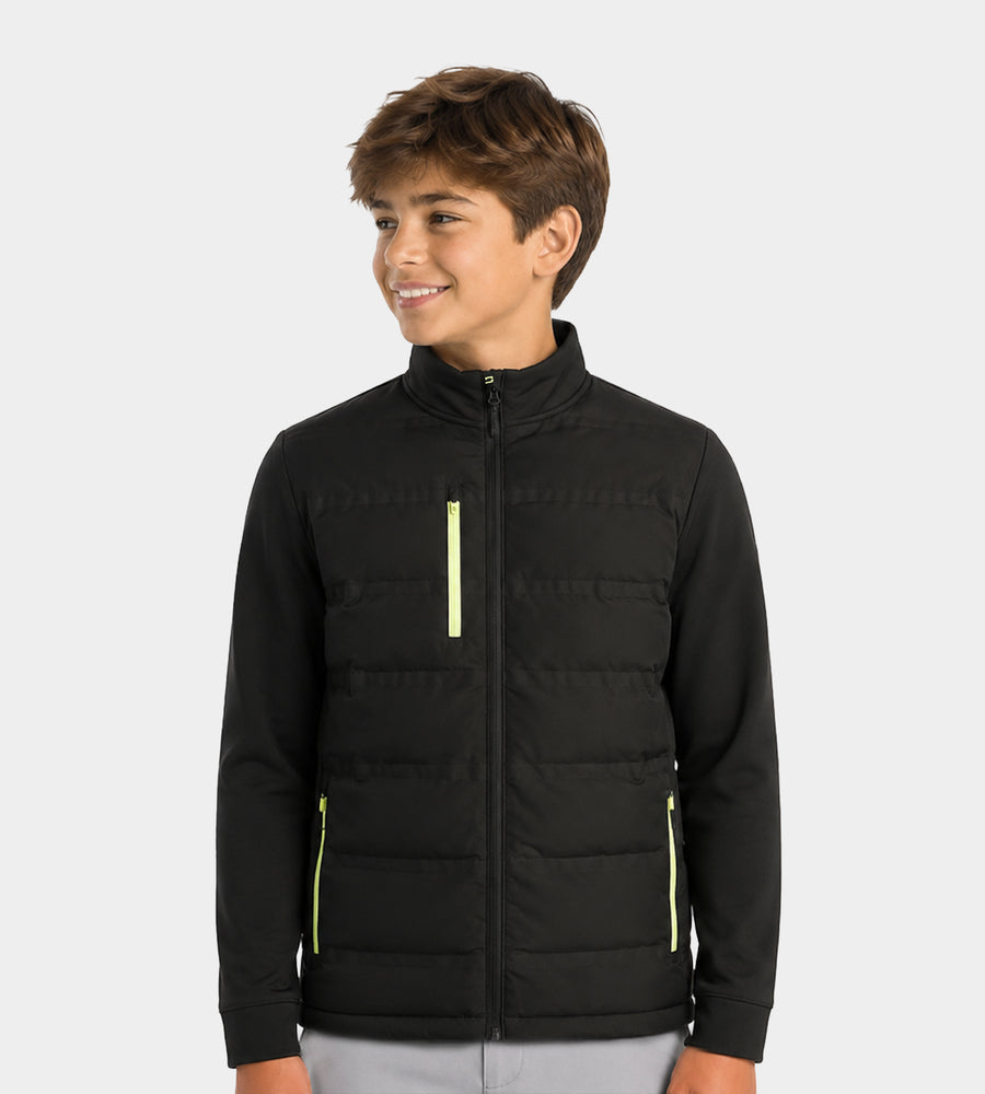 KIDS TYDE JACKET - SCHWARZ