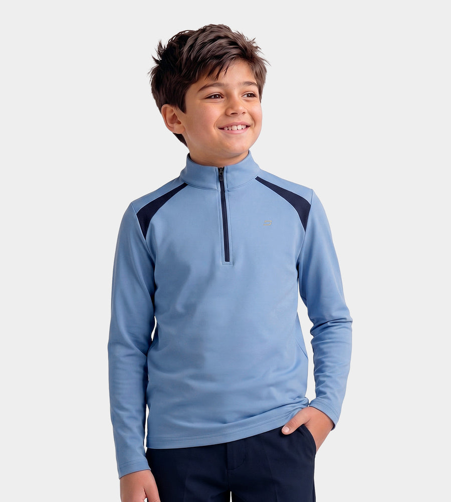 KIDS MEDAL MIDLAYER - BLUE
