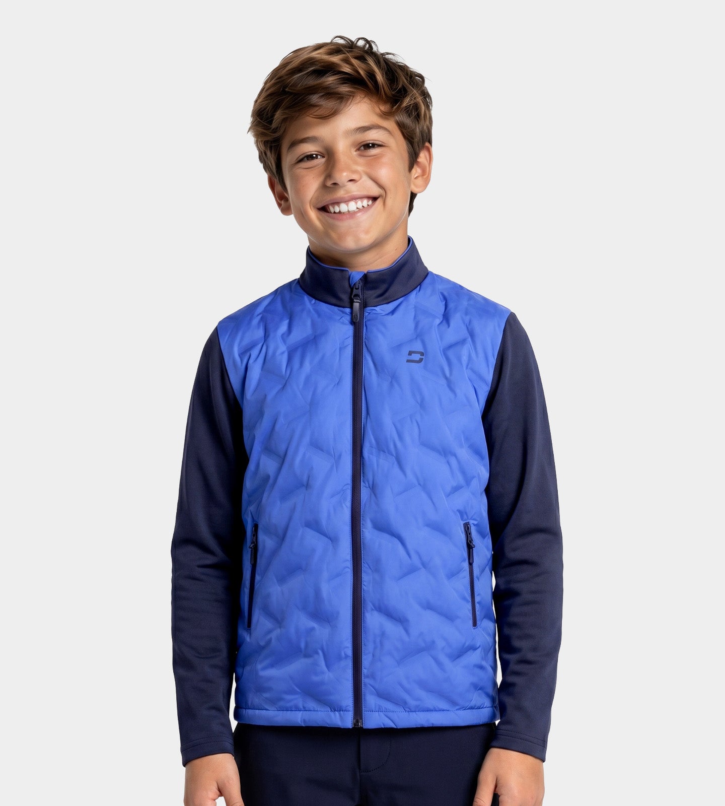 KIDS SCANDY JACKET - MARINEBLAUW/ BLAUW