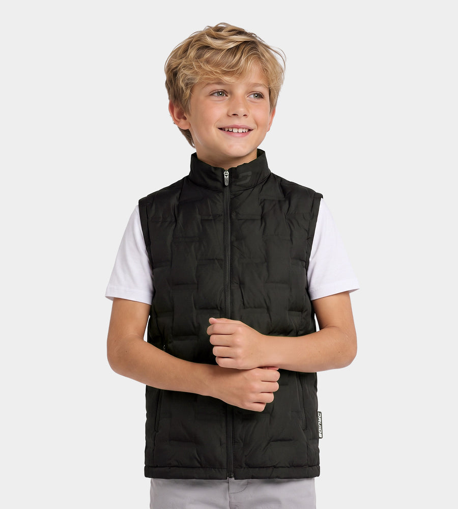 KIDS SZEEGROENTH GILET - ZWART