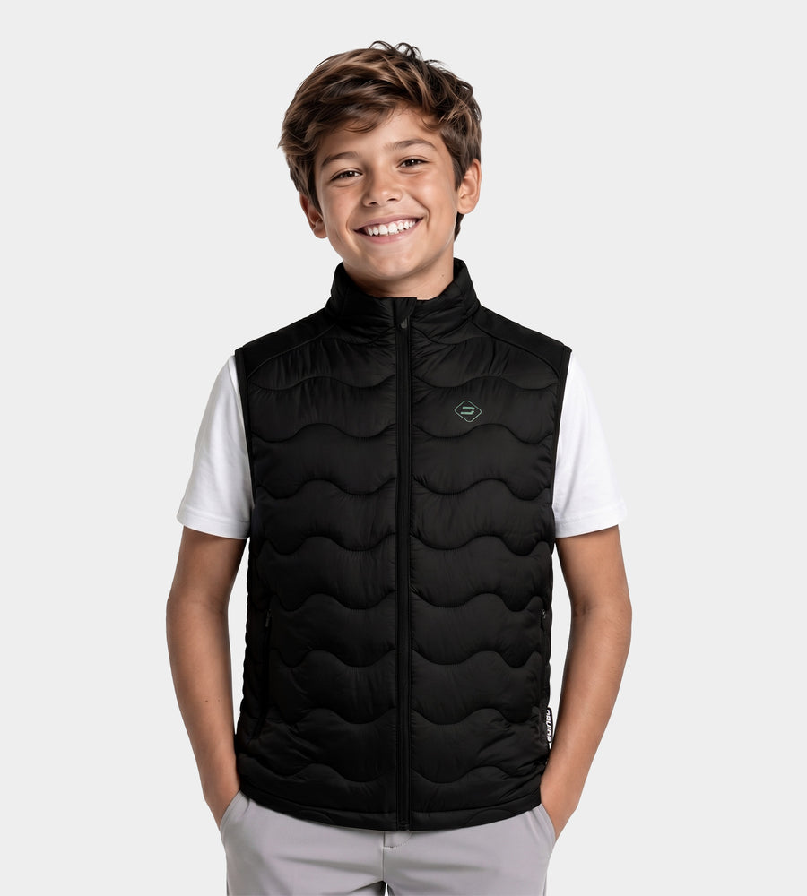 KIDS TECH GILET - NEGRO