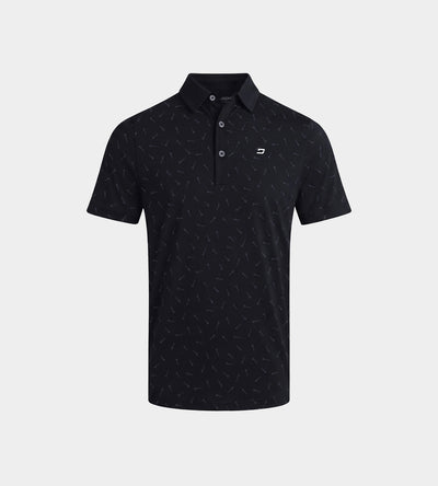 KIDS TEE 2.0 POLO - BLACK