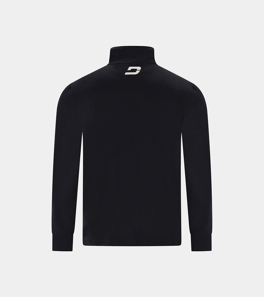 KIDS ULTRA BLEND 1/4 ZIP NERO