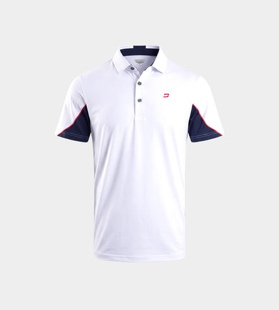 KIDS ASCEN POLO - WHITE