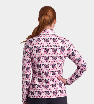 LADIES BIRDIE JACKET - FLORAL BLUSH