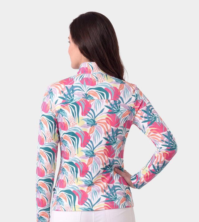 LADIES BIRDIE JACKET - TROPIC BLANC