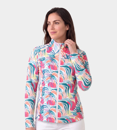 LADIES BIRDIE JACKET - TROPIC BLANC
