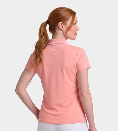 LADIES CLASSIC FIT POLO - CORAIL