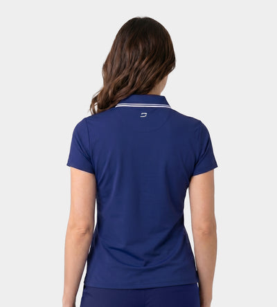 LADIES CLASSIC FIT POLO - MARINE