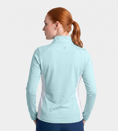 LADIES CROSS COUNTRY MIDLAYER - MENTHE