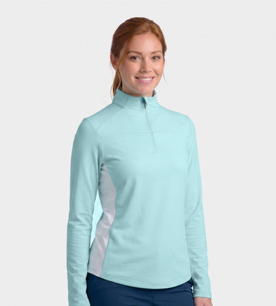 LADIES CROSS COUNTRY MIDLAYER - MENTHE