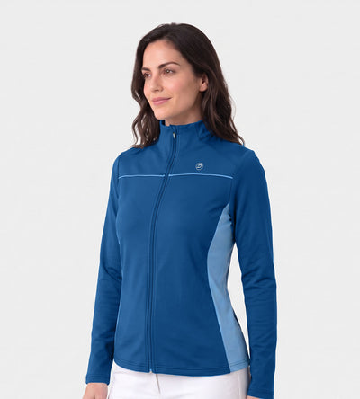 LADIES CROSS COUNTRY MIDLAYER - MARINE
