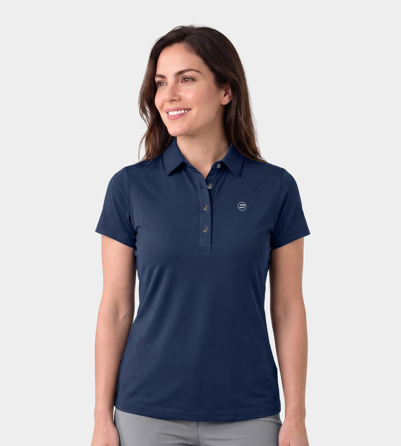 LADIES ELITE POLO -MARINO SUAVE