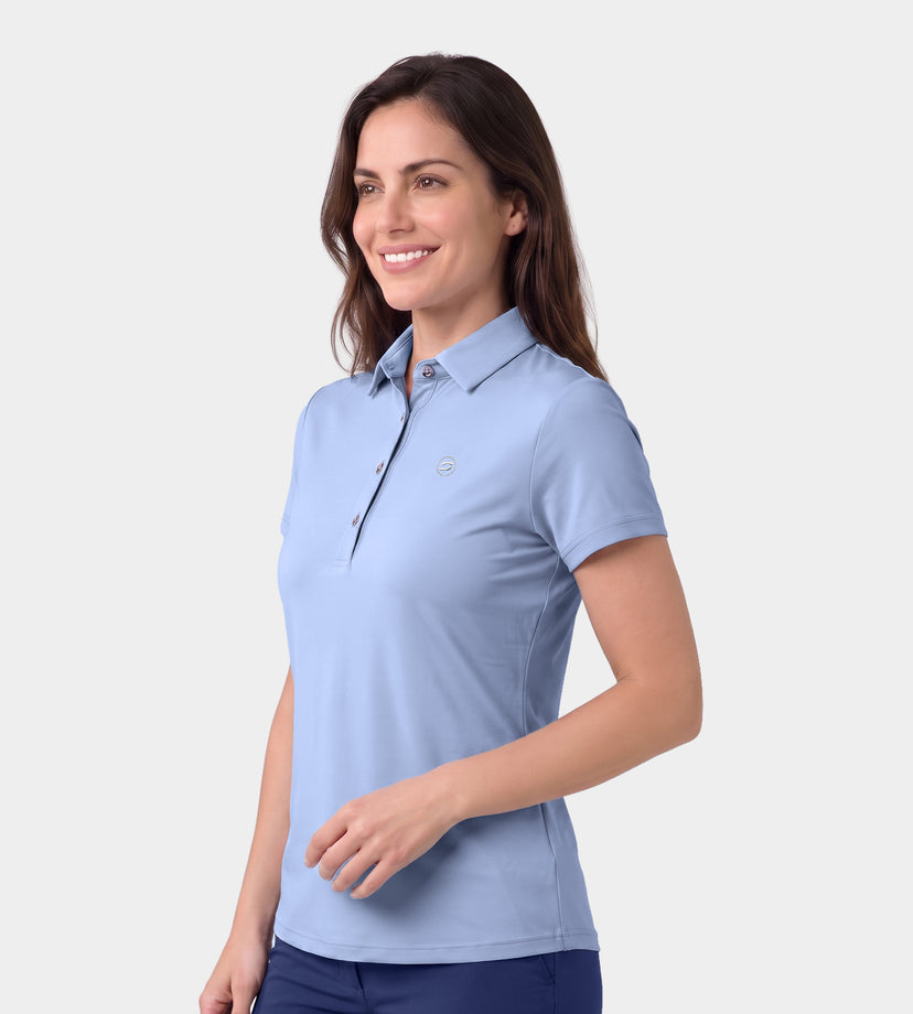 LADIES ELITE POLO - AZUL
