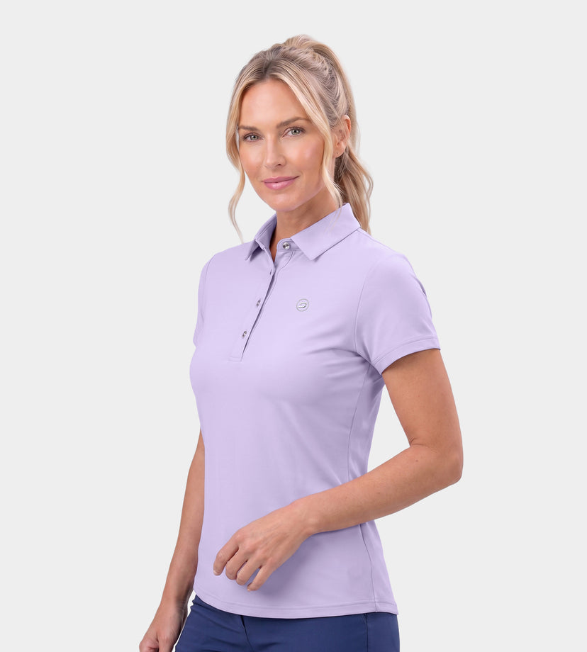 LADIES ELITE POLO - LAVENDAR