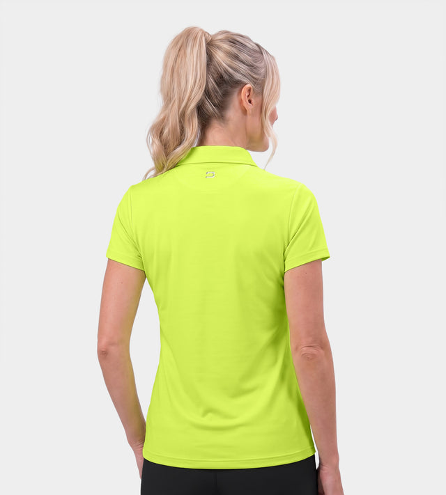 LADIES ELITE POLO - LIME